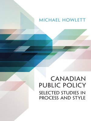 cover image of Canadian Public Policy